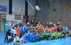 Tournoi en salle U10 le 06 février et U11 le 07 février 2016