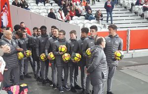 Nos U16 : à la ramasse...