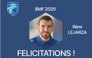 Rémi LEJARZA diplômé du BMF !