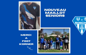 Nouveau maillot pour nos Seniors 