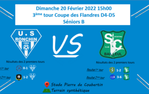 Présentation Match Séniors B