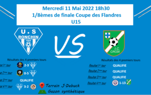 Présentation match coupe U15