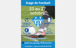 Stage de football