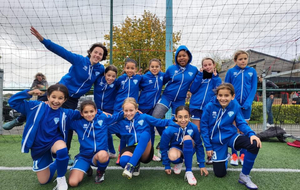 1ER MATCH DE NOS U10/U11 FÉMININES 