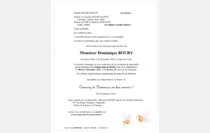 MONSIEUR DOMINIQUE BOURY ❤️
