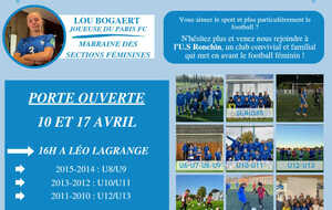 🔵PORTES OUVERTES FÉMININES⚪