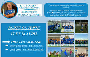 🔵PORTES OUVERTES FÉMININES⚪