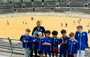 Les U9 à Nîmes 