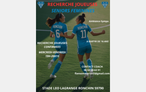 Recherche Senior Féminine