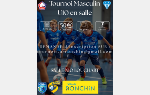 Tournoi U10 garçon en salle 21 Février 2026