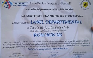 inauguration terrain synthétique - label qualité