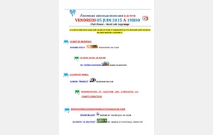 Assemblée Générale élective.