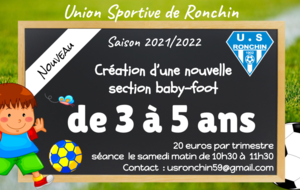 Babyfoot ce samedi 18 septembre