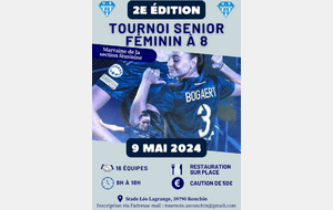 Tournoi Féminins Seniors à 8