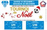 Invitation au tournoi de Noël (U10 et U11)