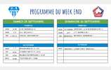 Programme du week-end - 25 et 26 septembre