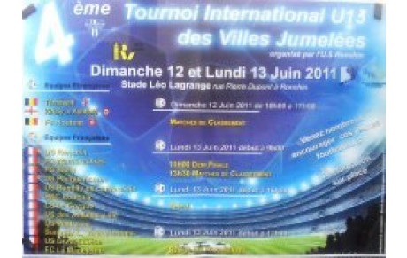 Tournoi International des villes jumelées 