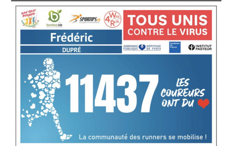 Un de nos licenciés participe à &quot;Les coureurs ont du coeur à Ronchin&quot;