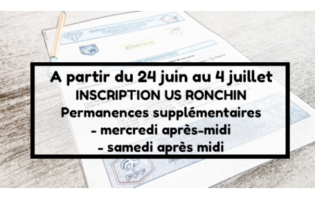 Permanences supplémentaires mercredi et samedi après-midi