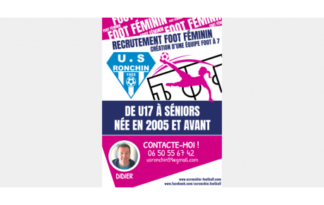 Féminine : création d'une équipe de foot à 7