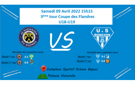 Présentation Match U18/U19