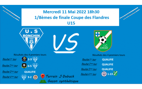 Présentation match coupe U15