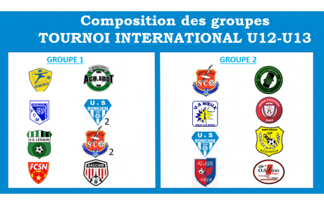 TOURNOI U12 U13