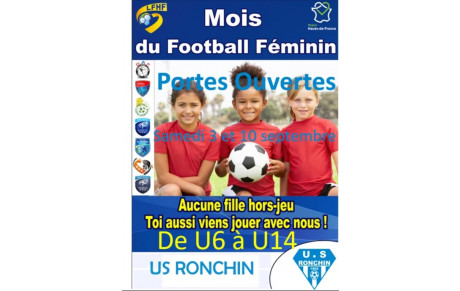 PORTES OUVERTES FOOT FEMININ