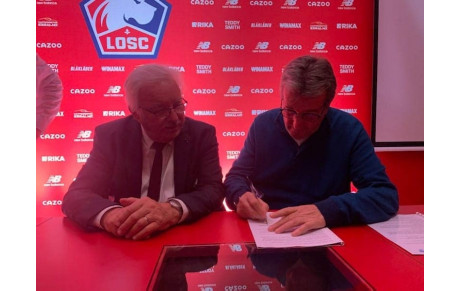 Signature du partenariat avec le LOSC