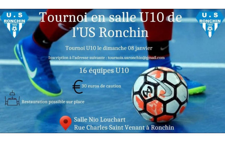 TOURNOI U10 LE 08 JANVIER 