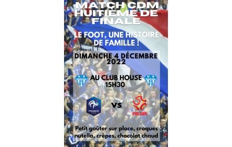 Diffusion du match FRANCE - POLOGNE