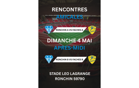 Rencontre Amicale avec Fâches