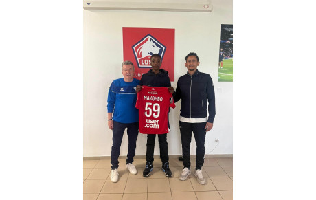 Signature de Joaquim Makombo au LOSC